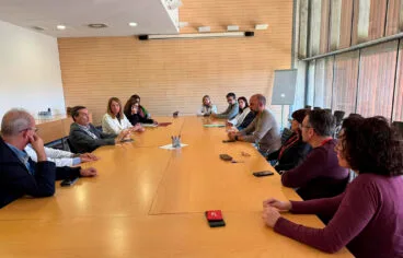 Reunión del acuerdo en el Hospital de Dénia