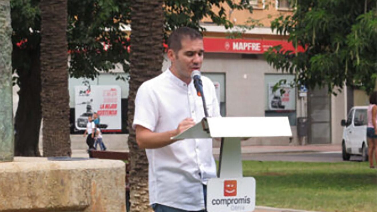 Ximo Perles, portavoz de Compromís