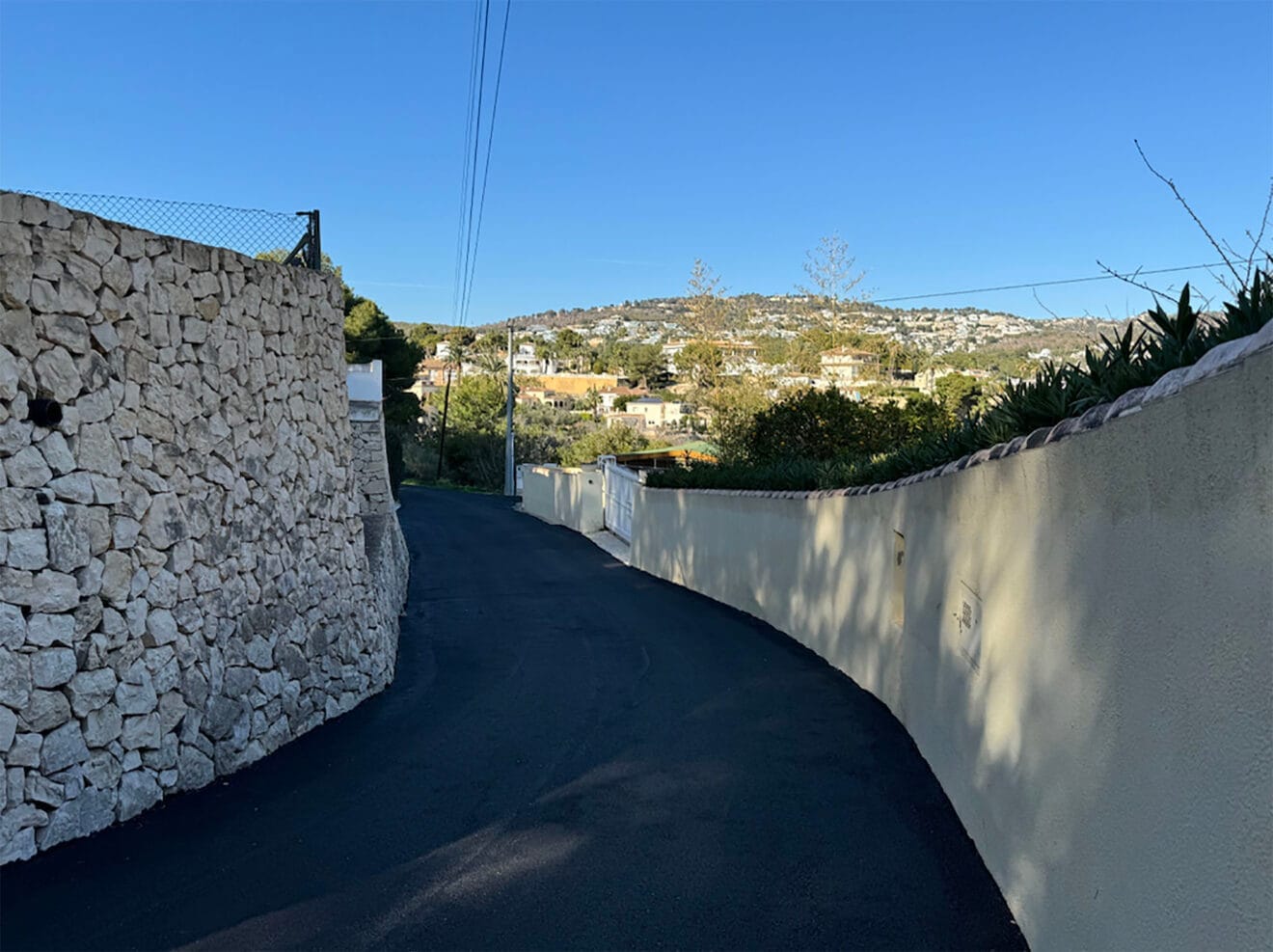 Asfaltado en Benissa