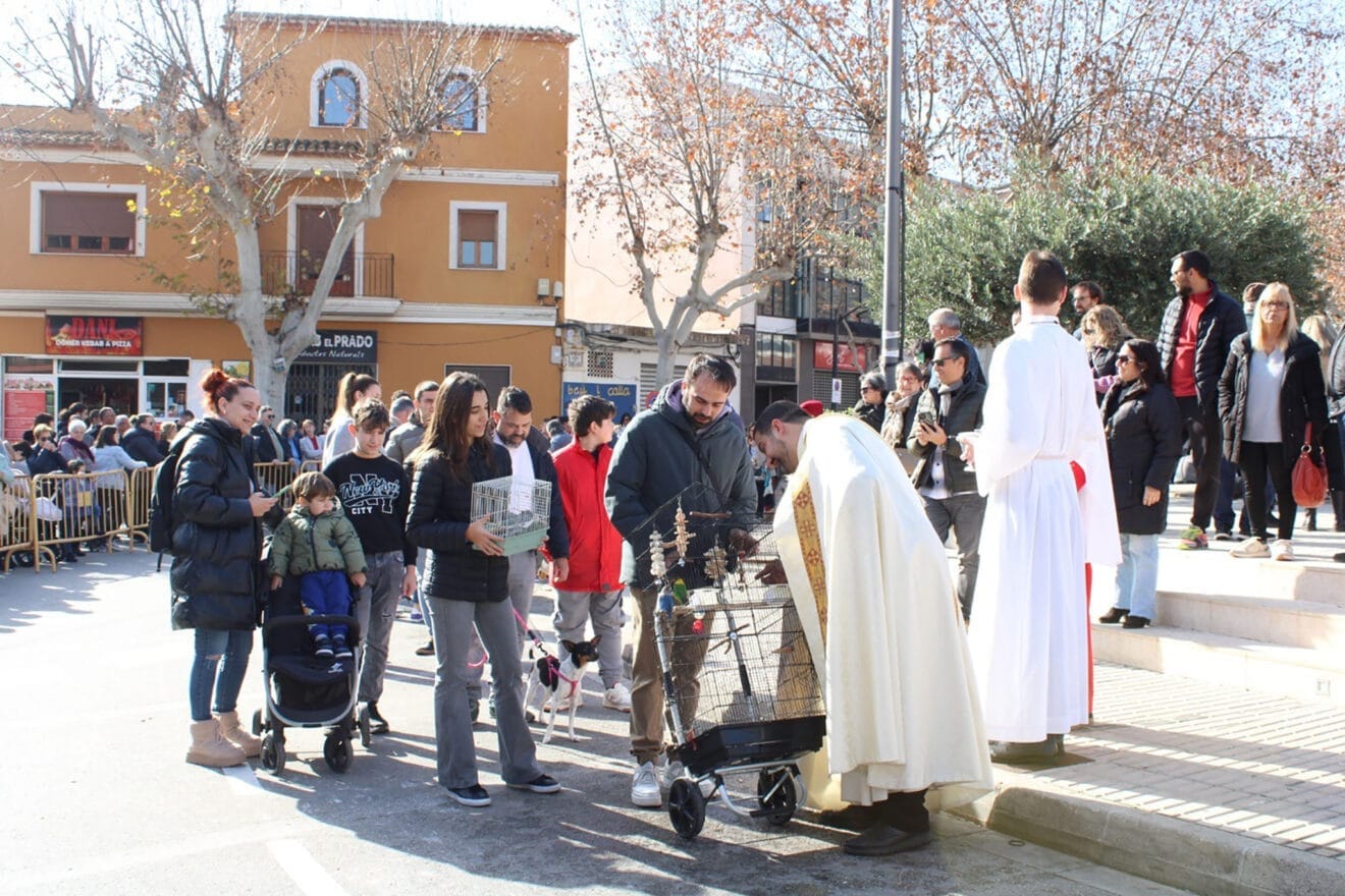 Bendición de animales de Sant Antoni 2025 en Ondara