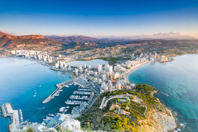 Imagen: Calp desde el aire