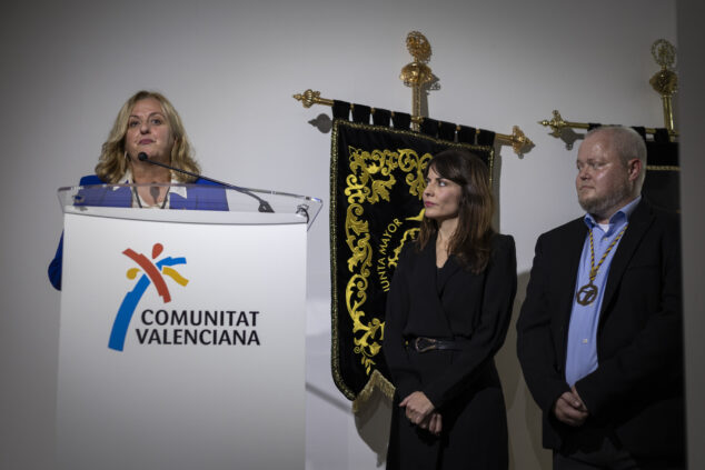 Imagen: La alcaldesa de Calp, Ana Sala en la presentación de Fitur 2025