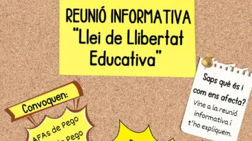 Cartel de la convocatoria dest