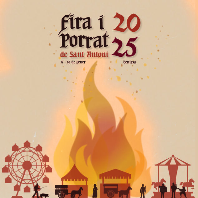 Imagen: Cartel de la Fira i Porrat 2025 de Benissa