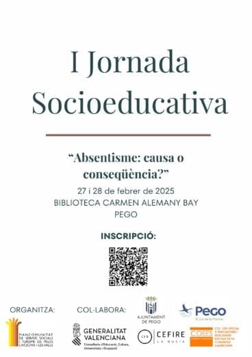 Cartel de la primera jornada  Socioeducativa