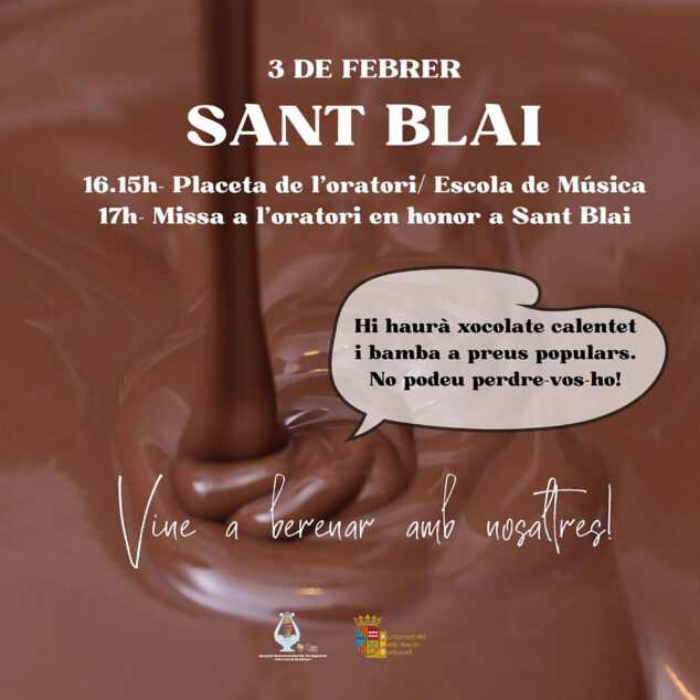 cartel de sant blai en benitatxell 2025