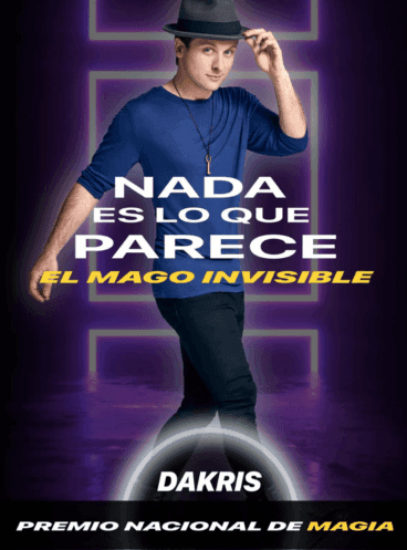 Dakris, El Mago Invisible, presenta Nada es lo que parece en Auditori Teulada Moraria