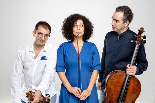 Imagen: David Haroutunian (violín), Mikayel Hakhnazaryan (cello) y Sofya Melikyan (piano)