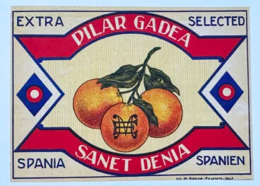 Etiqueta ‘Extra Selected Pilar Gadea. Spania Sanet Denia Spanien’