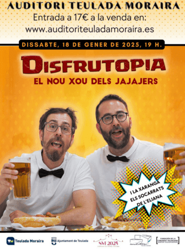 Jajajers y su humor valenciano en Disfrutopia