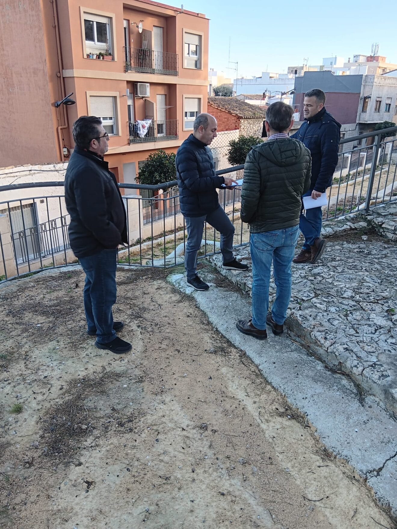 Recepción del jardín ecológico de Ondara