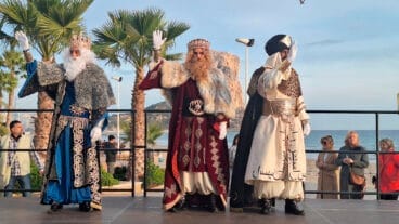 Melchor, Gaspar y Baltasar en Calp este 2025