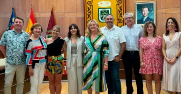 Parte del equipo de Gobierno de Calp