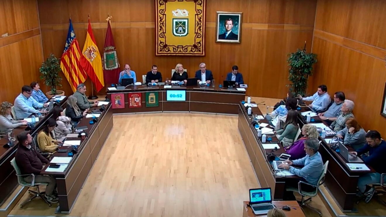 Pleno extraordinario de enero de 2025 en el Ayuntamiento de Calp