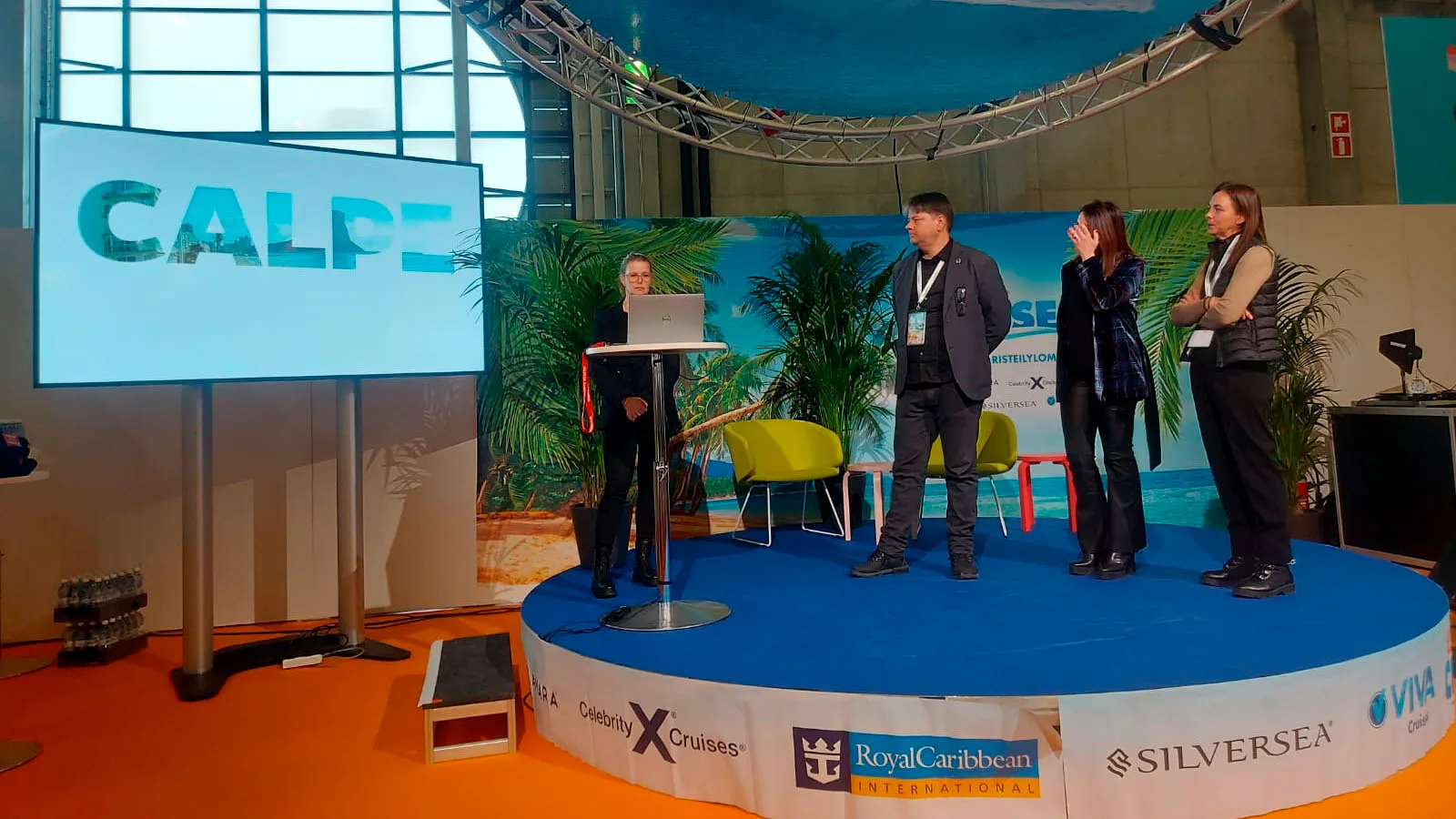 presentacion de calp en la feria de helsinki