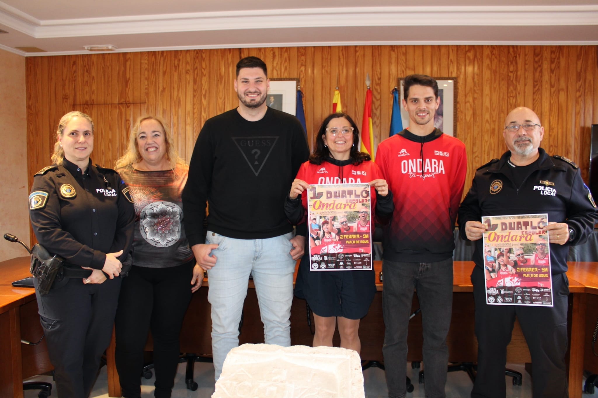 presentacion del duatlon de ondara