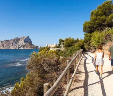 La senda Voramar Calalga de Calp revalida de nuevo el distintivo Sendero Azul 16 senda de calp