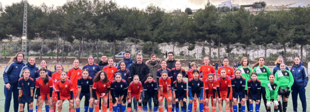 Imagen: Sesión de tecnificación con partido amistoso de la categoría Infantil de la Selección Valenciana Valenta en Benitatxell