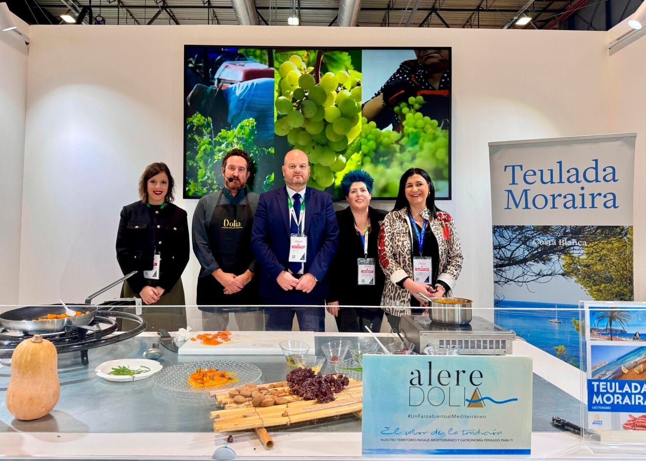 Showcooking de Alere Dolia del Auditori Teulada Moraira para FITUR 2025