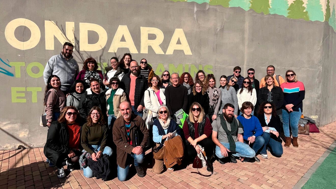 Visita del Director General del Institut Valencià de la Joventut (IVAJ), Vicente Ripoll Gimeno, a Ondara