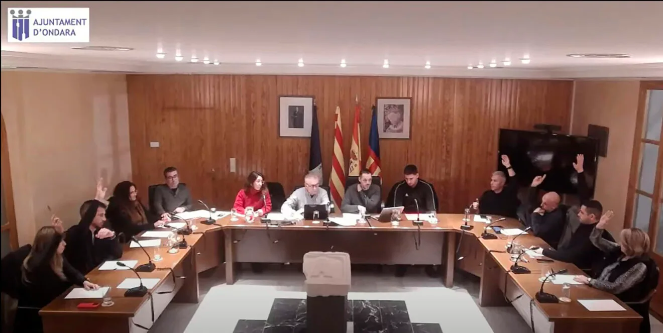 Votos del PP y Compromís de Ondara para la moción del pago de trienios en SINMA