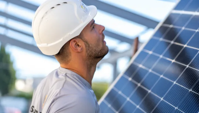 Imagen: Ahorro energético con la instalación de paneles solares