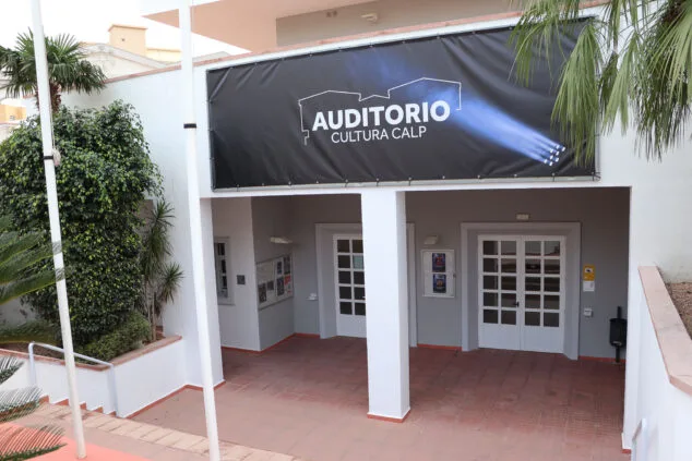 Imagen: Auditorio de la Casa de Cultura de Calp