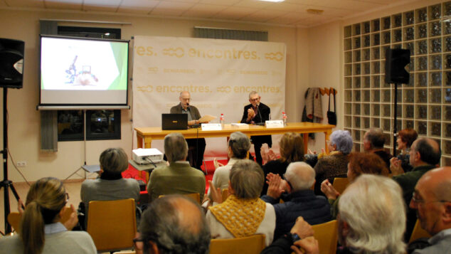 Imagen: Conferencia de Xavier Duran en Encontres a Beniarbeig 2025