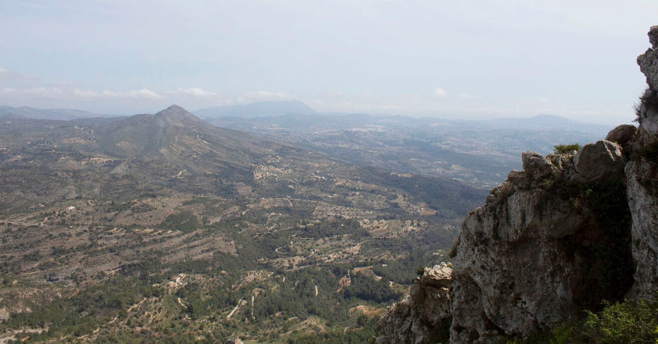 Entorno de la Sierra de Bèrnia