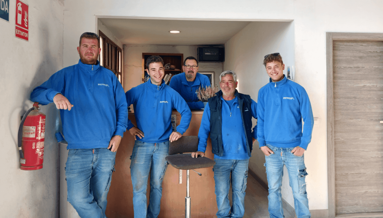 Equipo de trabajo de Porsecol