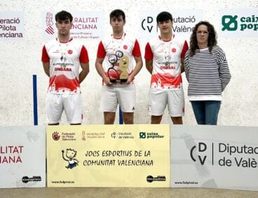 Equipo juvenil, Escola de Pilota de Ondara