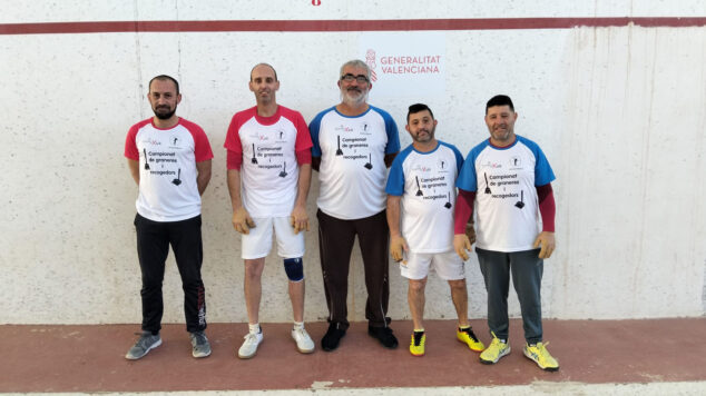 equipos del torneo de pilota valenciana graneres i recogedors dels poblets