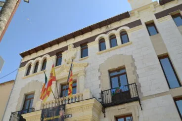 exterior del ayuntamiento de pego