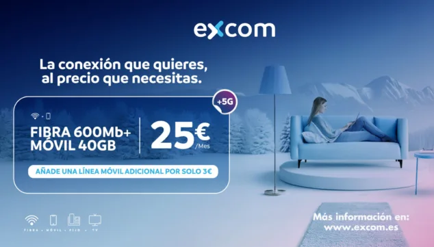 Excom, patrocinador del Circuit a Peu de la Marina Alta 8 Imagen: ¡Fibra y móvil al mejor precio 600Mb + 40GB por solo 25€!