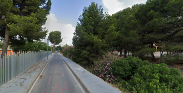 Imagen: Futura calle Manuela Solís Clarás junto al barranco del Pou Roig