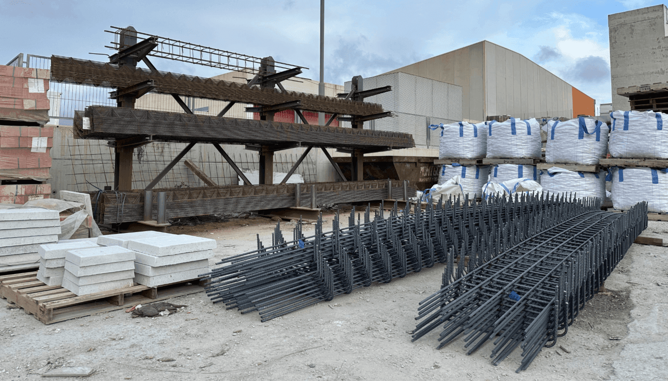 Hierro para cimentación y soportes