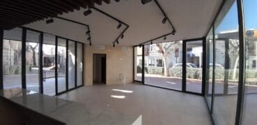 Interior nuevo espacio del antiguo bar de la plaça de bous d’Ondara