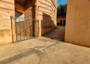 Localización de las obras en la plaza de toros de Ondara