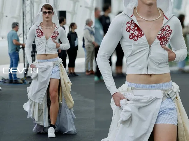 model devol studio a passarel·la