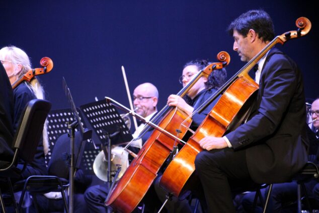 Imagen: Músicos en el primer concierto de la Temporada Especial Mozart 2025