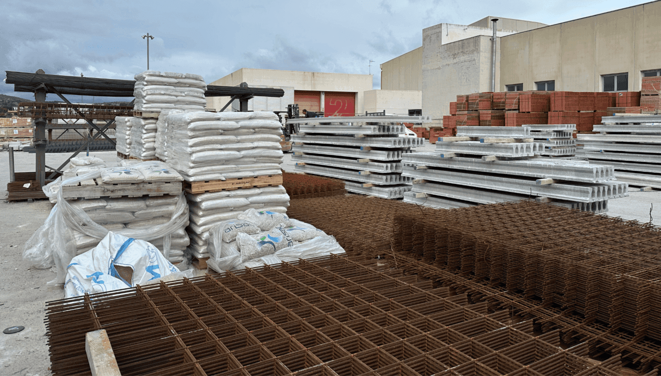 Perfiles de hierro para refuerzos estructurales