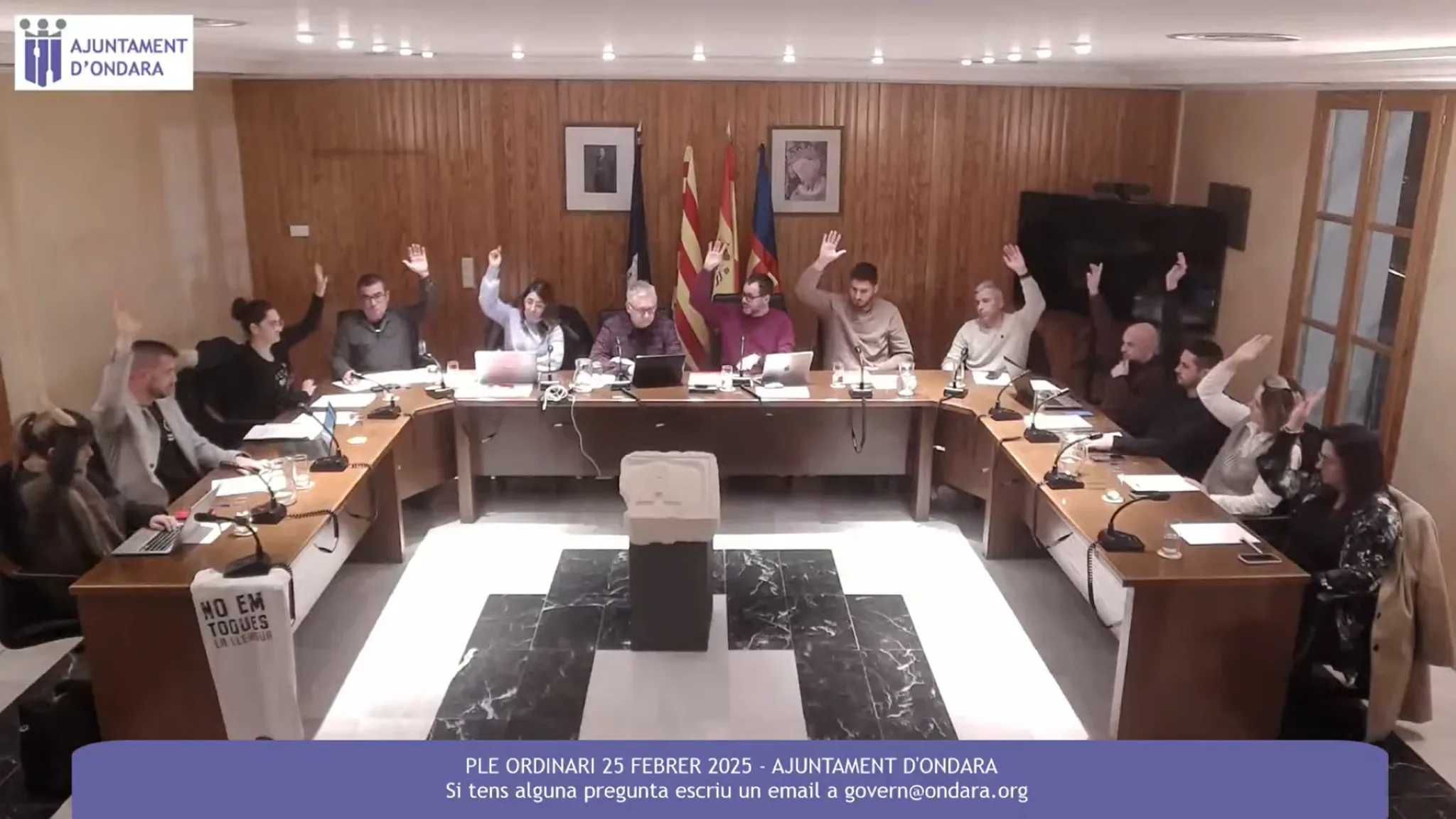 pleno en ondara del presupuesto municipal de 2025
