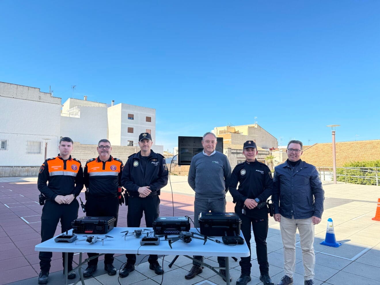 Presentacion nuevos drones Ayuntamiento de Benissa