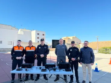 presentacion nuevos drones ayuntamiento de benissa