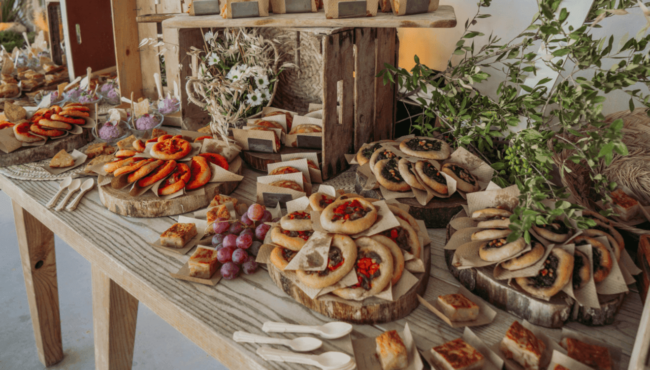 Productos locales para picar en tu boda
