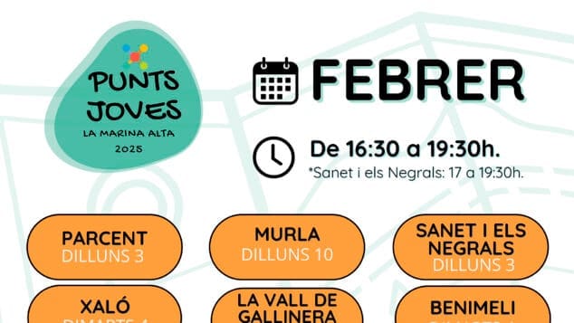 puntos de informacion juvenil itinerantes de la xarxa jove