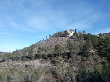 Trabajos silvícolas contra incendios en Benitatxell