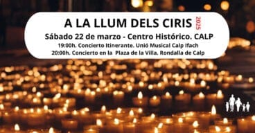 A la llum dels ciris Calp