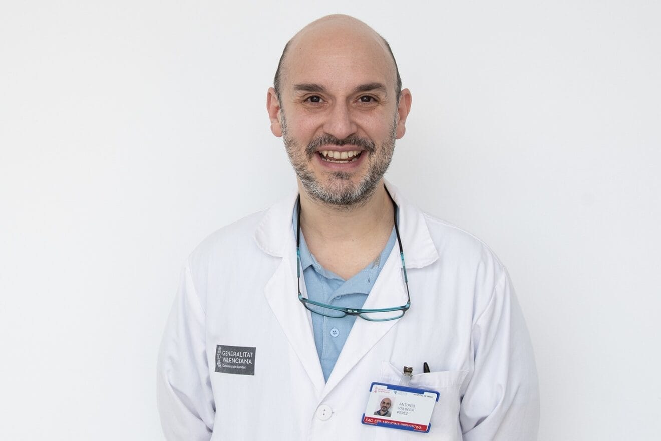 Antonio Valdivia, doctor y Jefe del Servicio de Medicina Preventiva del Hospital de Dénia