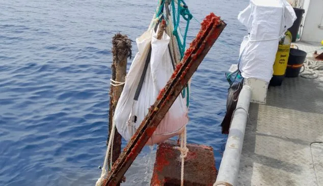 basura extraida del mar mediterraneo 1